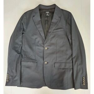 Rhone Men's Two Button Blazer Sport Coat Black Small